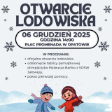 Otwarcie opatowskiego lodowiska