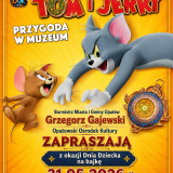 Zaproszenie na film  "Tom i Jerry przygoda w muzeum" z okazji Dnia Dziecka