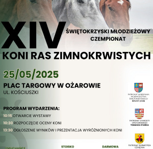 XIV Świętokrzyski Młodzieżowy Czempionat Koni Ras Zimnokrwistych”