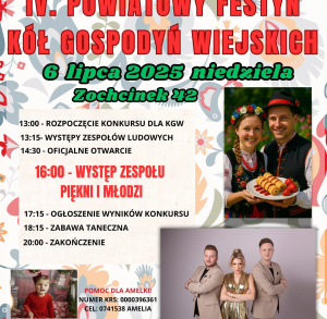 IV Powiatowy Festyn Kół Gospodyń Wiejskich.