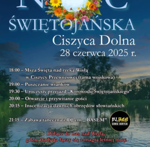 NOC ŚWIĘTOJAŃSKA Ciszyca Dolna,  28 czerwca 2025 r.