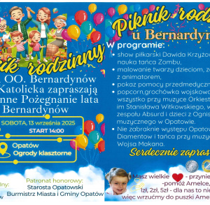 Piknik rodzinny u Bernardynów