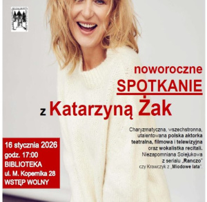 Noworoczne spotkanie z Katarzyną Żak