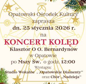 Koncert Kolęd w kościele OO. Bernardynów