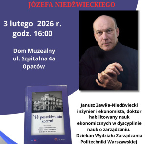 Spotkanie autorskie z Januszem Zawiła - Niedzwieckim