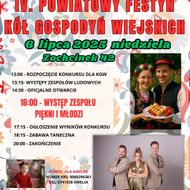 IV Powiatowy Festyn Kół Gospodyń Wiejskich.