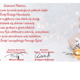 Życzenia świąteczne Boże Narodzenie 2025