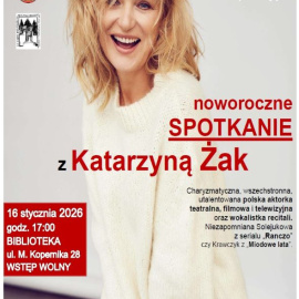 Noworoczne spotkanie z Katarzyną Żak
