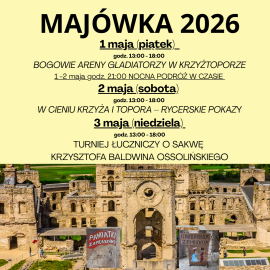 Majówka 2026  Zamek Krzyżtopór