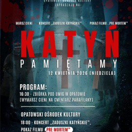 KATYŃ PAMIĘTAMY 12 kwietnia 2026 r.