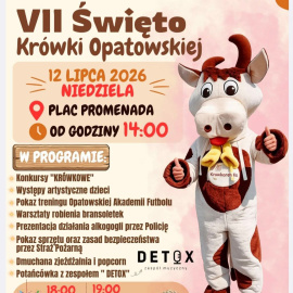 VII Święto Krówki Opatowskiej 12 lipca 2026 r.