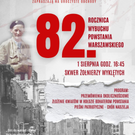 82. rocznica wybuchu Powstania Warszawskiego – pamiętamy!