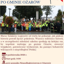 XXIV Marsz Szlakiem Legionów Ożarów-Janików-Suchodółka