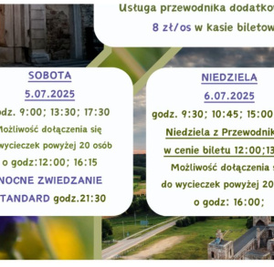 Weekend z przewodnikiem na Zamku Krzyżtopór