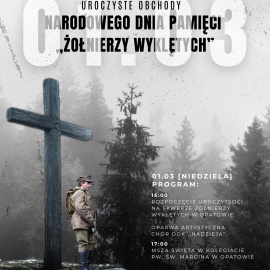 Opatowskie Obchody Narodowego Dnia Pamięci „Żołnierzy Wyklętych”