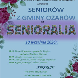 Senioralia w Ożarowie - 10.09.2026